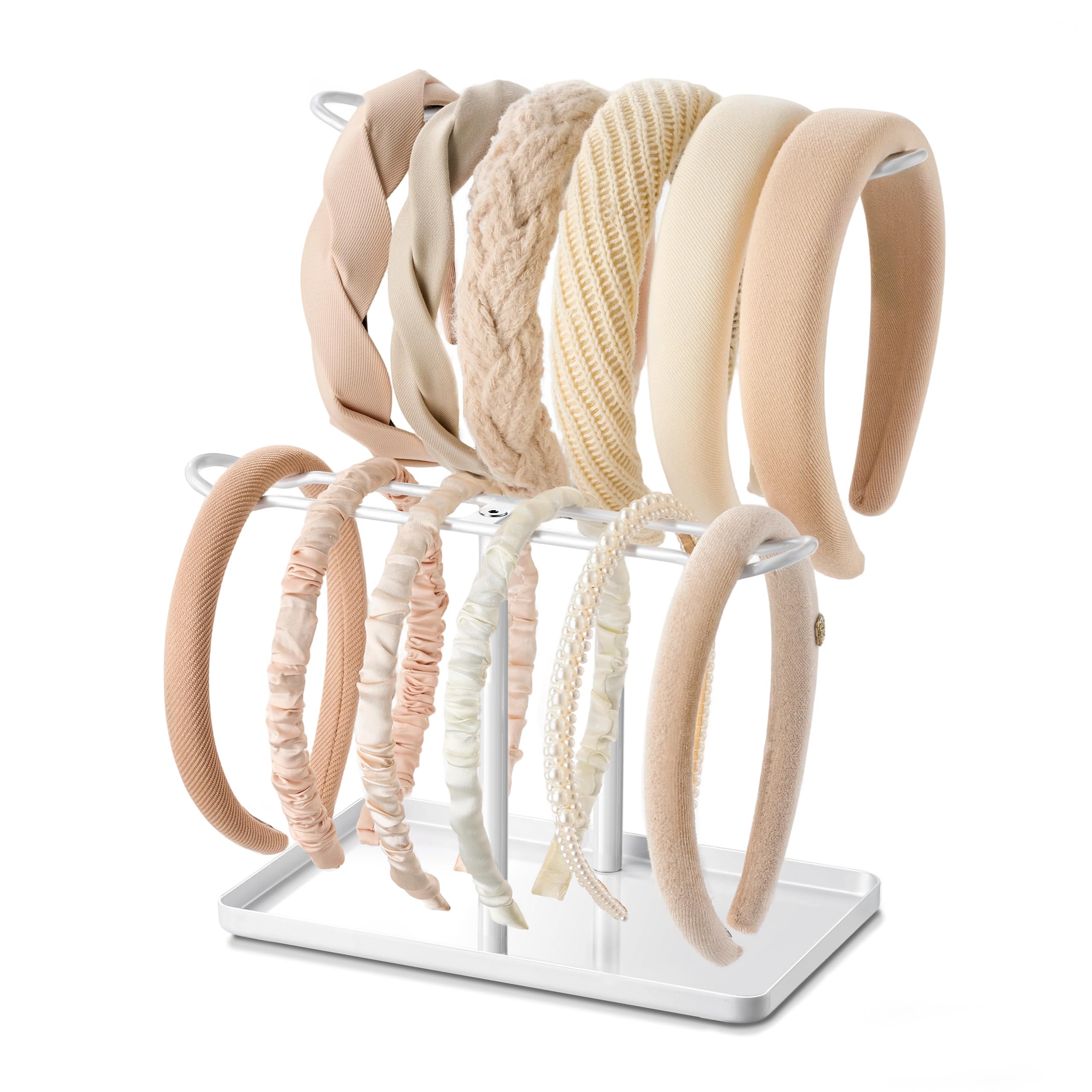 Amazon.com: Josmimic Headband Holder Organizer, 2-Tier T-bar